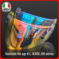 Anti-explosion AGV Protection Motorcycle Helmet Visor Lens Full face Windshield Accessories motocross Fit for AGV K1 K3SV K5