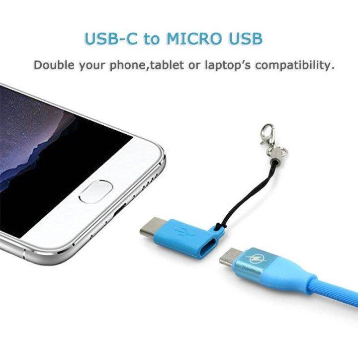 อะแดปเตอร์แปลงสายเคเบิ้ล-usb-mini-micro-usb-ตัวเมีย-เป็น-type-c-3-1-ตัวผู้-1-ชิ้น