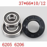 Hot Selling For Midea Little Swan Drum Washing Machine Water Seal（37*66*10/12）+Bearings 2 Pcs（6205 6206）Oil Seal Sealing Ring Parts