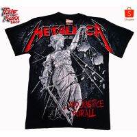 เสื้อวง Metallica OVP สกรีนดิสชาร์ด MSD.15 เสื้อลายเต็มตัว ไม่ร้อน รีบทับได้