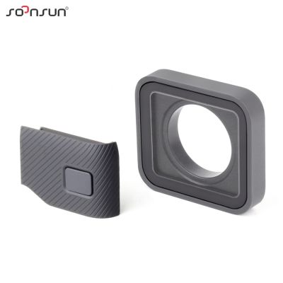 SOONSUN Protective Lens Replacement Side Door Repair Parts USB-C Port Side Cover for GoPro HERO 7 6 5 Black Camera Accessories