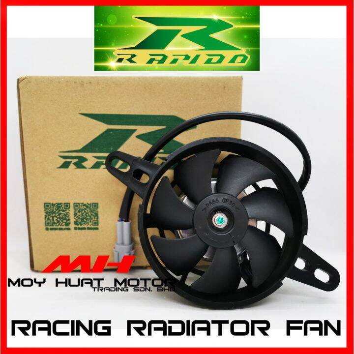 100 Original RAPIDO RADIATOR FAN / YAMAHA Y15 / HONDA RS150 / RADIATOR