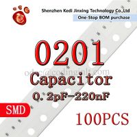 100PCS 0201 Capacitor 6.3V 10V 16V 2.2nf 10nf 15nf 33nf 47nf 68nf 100nf 220nf 470nf 1uf 2.2uf 4.7uf 0603 metric