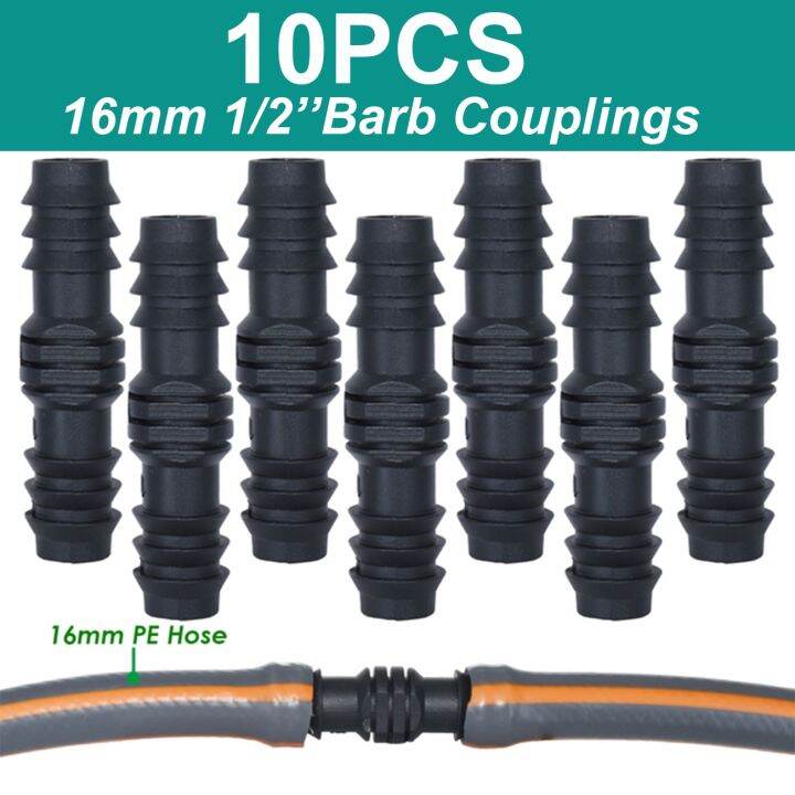 hot-10pcs-16mm-pipe-stake-support-end-plug-elbow-tee-watering-garden-drip-irrigation-1-2inch-pe-tubing-hose-fittings