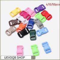 UEVOQB SHOP 4/10/50pcs ลดกระหน่ำ 3/8andquot; 10mm อุปกรณ์เสริมสร้อยข้อมือ Paracord เครื่องมือกลางแจ้งสายรัด หัวเข็มขัดด้านข้าง อะไหล่กระเป๋าค่าย สายคล้องคอสุนัข