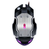 V6 Wired Gaming Mouse Professiona Mechanical Macro Programming Mouse 6400DPI Silent Button Mice With RGB Backlight For PC Laptop