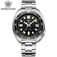 【YF】 SD1970T Steeldive Brand 44MM Men PT5000 Automatic Movement Dive Watch with Ceramic Bezel