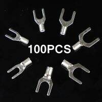 100PCS Furcate Naked Terminal Non-Insulated เทอร์มินัลเชื่อมต่อ