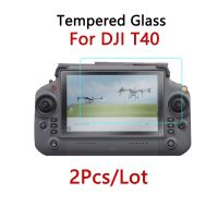 [HOT TALQQQWWEGE 583]ฟิล์มกระจกจอภาพการป้องกันกันน้ำสำหรับ DJI T40 2ชิ้นกระจกเทมเปอร์ปกป้องหน้าจอสำหรับหน้าจอควบคุมระยะไกลของโดรนกันน้ำ