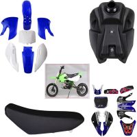 Motorcycle Plastics Fender Fuel Gas Tank Sticker Decal Seat For Kawasaki KLX110 KX65 Suzuki DRZ110 RM65 Dirt Bike