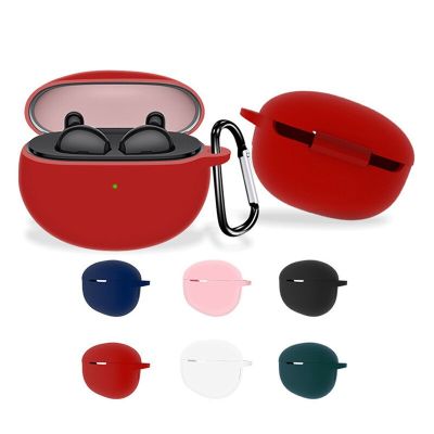 New Silicone Protective Case For Oppo Enco Air For Oppo Enco Air2 Bluetooth Earphone Protective Box Protector Cases with Hook Wireless Earbud Cases