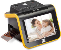 KODAK Slide N SCAN Film and Slide Scanner with Large 5” LCD Screen, Convert Color &amp; B&amp;W Negatives &amp; Slides 35mm, 126, 110 Film Negatives &amp; Slides to High Resolution 22MP JPEG Digital Photos