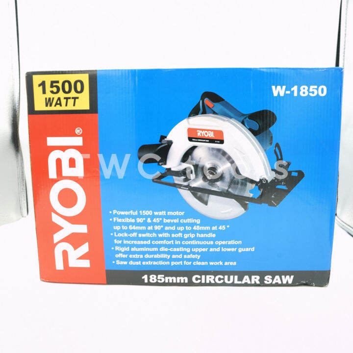 เลื่อยวงเดือน-ryobi-w-1850-7-นิ้ว-1500-วัตต์-วัตต์สูง