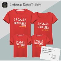 เสื้อยืดผ้าฝ้ายเสื้อยืดผ้าฝ้าย เสื้อยืดคริสต์มาส2022 Christmas Simple T-Shirt Design 100% Cotton 圣诞节派对衣服 Baju Krismas 100% Cotton T-shi