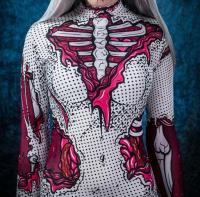 [COD] New cross-border digital printing million cosplay costumes mens and womens tight-fitting long-sleeved jumpsuits