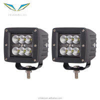 โคมไฟฟลัดไลท์3นิ้ว18W Led,ไฟตัดหมอกไฟทำงานสำหรับรถออฟโร้ดเรือ ATV 12V ~ 24V