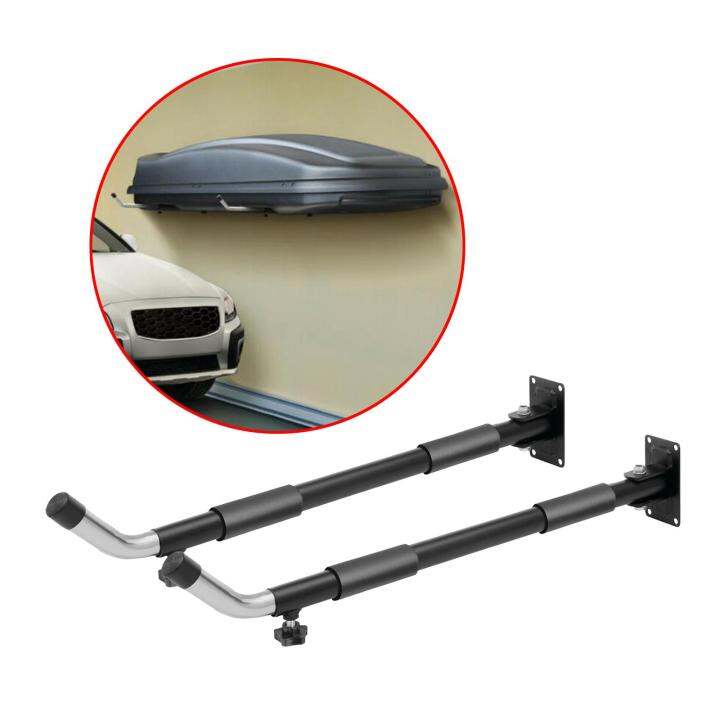BolehDeals Home Roof Box Wall Mounted Rack Lay Flat Luggage Rack for Kayak Luggage Lazada PH
