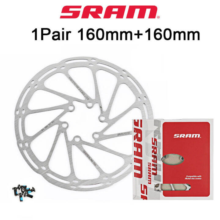 sram-จักรยานเบรกโรเตอร์-multicolor-จักรยาน-centerline-ใบพัดสแตนเลส160มิลลิเมตร180มิลลิเมตร203มิลลิเมตรเบรกไฮดรอลิโรเตอร์-mtb-ส่วน