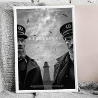 The Lighthouse (2019) Posters โปสเตอร์หนัง เดอะ ไลท์เฮาส์ (2019), Willem Dafoe, Robert Pattinson สไตล์ฟิล์มเก่า