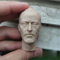 16 Scale Jean Reno Head Sculpt สำหรับ12นิ้ว Action Figure ตุ๊กตา Unpainted Head Sculpt No.080