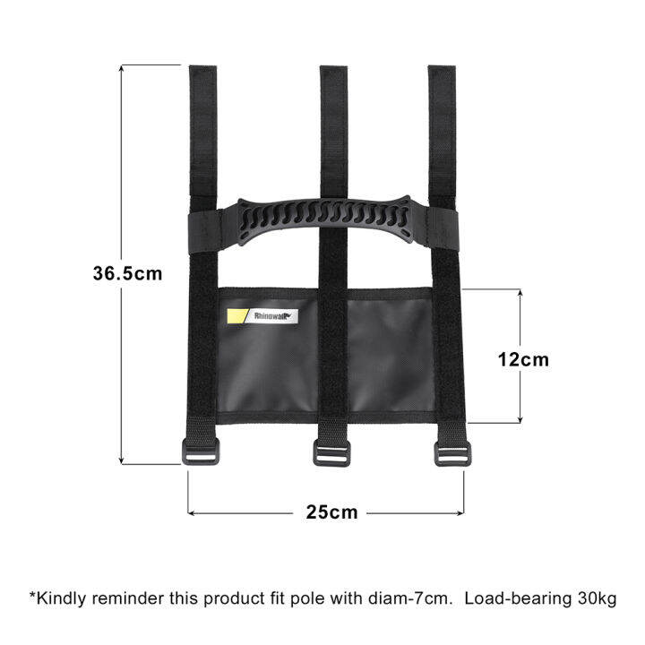 rhinowalk-อุปกรณ์โครงรถจักรยานสำหรับรถสกู๊ตเตอร์มือจับแฮนด์สกู๊ตเตอร์สายเข็มขัดมีที่จับ3หกสิบชิ้นทนทานจักรยานพับได้