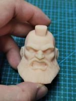 16 Scale zangiev HEAD Sculpt สำหรับ12นิ้ว Action FIGURE ตุ๊กตา unpainted HEAD Sculpt No.324