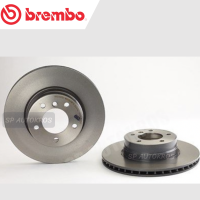 BREMBO จานเบรคหน้า BMW 5 Series E60 (520i 520d 523i 525i) (HC) 09 9173 11 / 09 C894 11