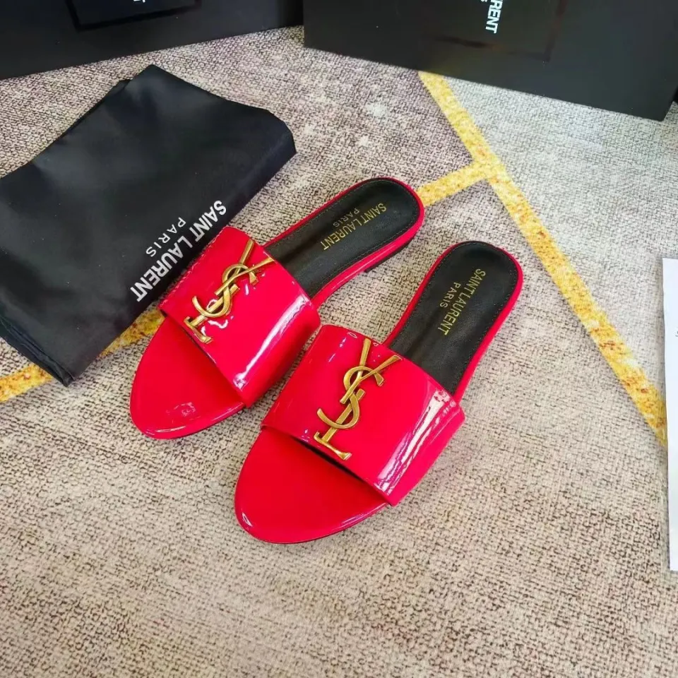 ysl flip flops