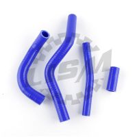 4PCS Silicone Radiator Hose Kit For Suzuki RM125 RM 125 2-STROKE 1991 3-Ply Motorcycle Replacement Parts