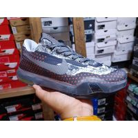 2023 Hot Sale Original✅ NK* K0be 10 Low Mens GreyWhiteOrange Fashion Basketball Shoes [Free Shipping] {Limited Time Offer}