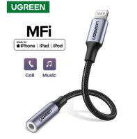 Ugreen MFi Lightning to 3.5mm Headphones Adapter for iPhone 11 Pro 8 7 Aux 3.5mm Jack Cable for Lightning Adapter Accessories