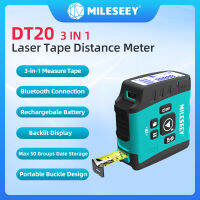 Mileseey DT20 Tape Measure Mini Portable 3in1 High-Precision Digital Distance Meter Trena Rangefinder As Construction Tool