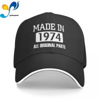 Made In 1974 Baseball Hat Unisex Adjustable Baseball Caps Hats for Men and Women