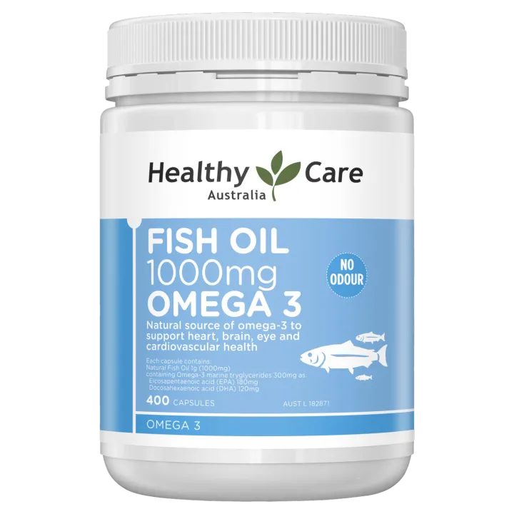 Healthy Care Fish Oil 1000mg Omega3 [Imported From Australia