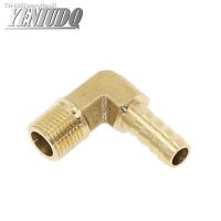 ◆✣ Elbow Brass Hose Barb Fitting M8 M10 M12 M14 Metric Male Thread To 8mm 10mm 12mm Barbed Coupling Connector Joint Adapter