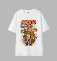 เสื้อยืดผ้าฝ้ายฤดูใบไม้ร่วง Anime Naruto T-Shirt เสื้อยืดผ้าฝ้ายฤดูใบไม้ร่วง S-5XL