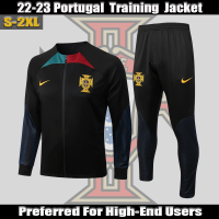 Portugal Jacket Training Jersey 22/23 Men Football Tracksuit Training Jacket Portugal Sport Jacket