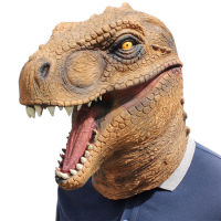 Hockey Mask หน้ากาก หมวก Dinosaur ไดโนเสาร์ Tyrannosaurus ไทแรนโนซอรัส เร็กซ์ วัสดุ Emulsion อิมัลชัน สยองขวัญ สุดโหด ปาร์ตี้ คอสเพลย์ ฮาโลวีน ของขวัญ แฟนซี ฮอกกี้ รักบี้ Hat Halloween Fancy Horror Party Cosplay Rugby Fancy Gift