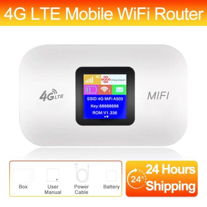 Wireless Wifi Portable 4G Lte Router 150m Smart Wi-Fi Box Modem Mini ...