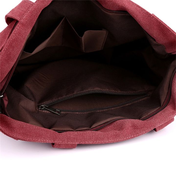กระเป๋าสะพายไหล่ของผู้หญิงกระเป๋าพาดลำตัวสำหรับผู้หญิงกระเป๋ากระเป๋าถือทรงโทตสีทึบใหม่