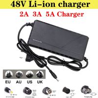 48V 2A 3A 5A Lithium Ion Charger 13S 54.6V 18650 Electric Bicycle Scooter Battery Charging 5A Fast Smart Charger