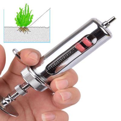 【JH】 Aquarium Growth Fertilizer Syringe 30cm Planarian Cleaner Tools