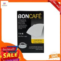 Boncafe Filter Paper กระดาษกรอง สำหรับเครื่องต้มกาแฟ40 ชิ้น  Size 1x4 inches x 40 pcs