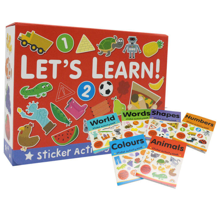 Plan for kids หนังสือเด็ก เรื่อง Let's Learn! Sticker Activity