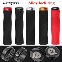 Litepro 22.2mm Bicycle Grips Ultralight Soft Sponge Mtb Grip with Lock Anti-Skid Damping Bike Handlebar Grips Bike Accessories