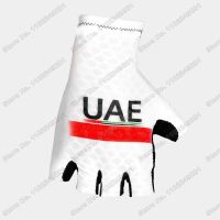 hotx【DT】 2023 UAE Cycling Gloves Gel Half Mountain Road Jersey Guante Ciclismo Maillot