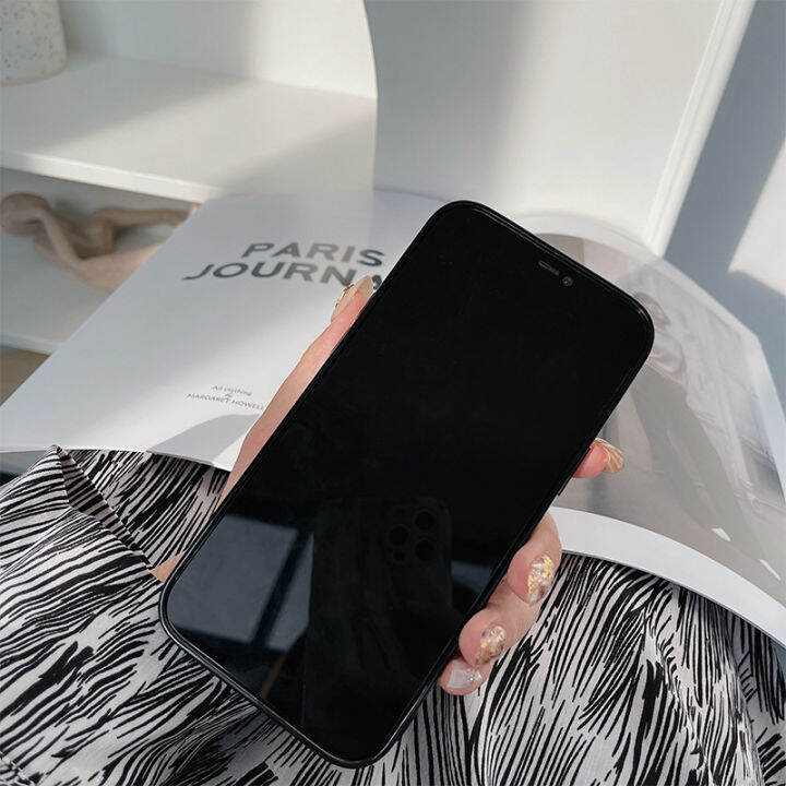 เคสโทรศัพท์ซิลิโคนแบบหนาสไตล์อินเทรนด์สุดเท่สำหรับ-iphone-15-14-13-12-11-pro-max-x-xs-xr-max-8-7-plus-se-2020-casing-ponsel-เคสคู่เด็กผู้หญิงเคสแข็งโคเวอร์เต็มตัว