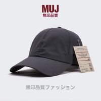 2023 J.LINDEBERG Korean Titleist！✧☢ หมวกเบสบอล MUJI แห้งเร็วของญี่ปุ่นตาข่ายหมวกกีฬาระบายอากาศครีมกันแดดวิ่งหมวก muj น้ำหนักเบาฤดูร้อน