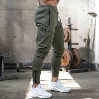 CWJoggers กางเกงผู้ชายผอมสบายๆกางเกงหลายกระเป๋ากางเกงชายติดตามกางเกงยิมฟิตเนสการฝึกอบรมเพาะกายกีฬากางเกง