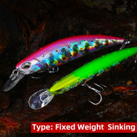 【W eastern 70S Sinking Minnow Fishing Lure 75 70mm 8.9g 0.6~1. 0m Hard Bait Stream Bass Trout Artificial Jerkbait